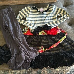 Giggle Moon 4T outfit. Good condition.
